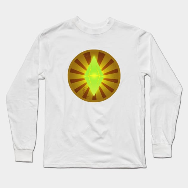 Retro Plumbob Long Sleeve T-Shirt by Interstellar